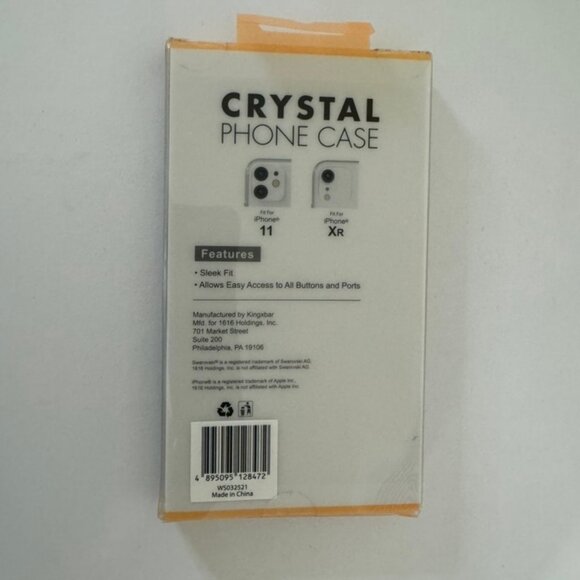 New Crystals From Swarovski Crystal Phone Case for iPhone 11- Sleek Design - Picture 4 of 4